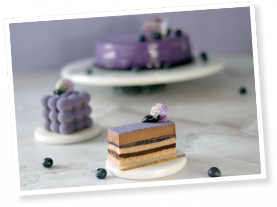 Áfonyás-gesztenyés desszert